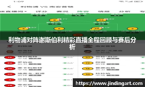 利物浦对阵谢斯伯利精彩直播全程回顾与赛后分析